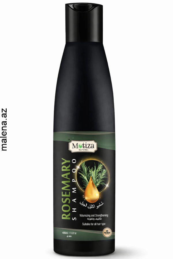 Saç şampunu Motiza Natural Rosemary, 400 ml