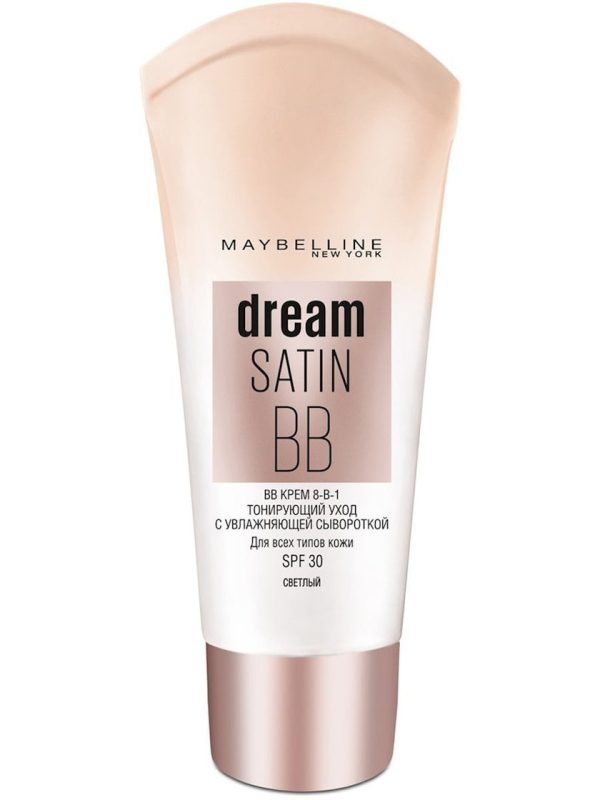 BB-krem Maybelline 8-1-də Dream Satin tonal effekti ilə Açıq 30 ml