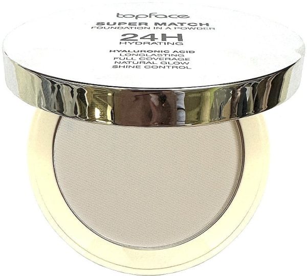 Kompakt kirşan TopFace Super Match 06 Light Porcelian 10 q 8681217252851