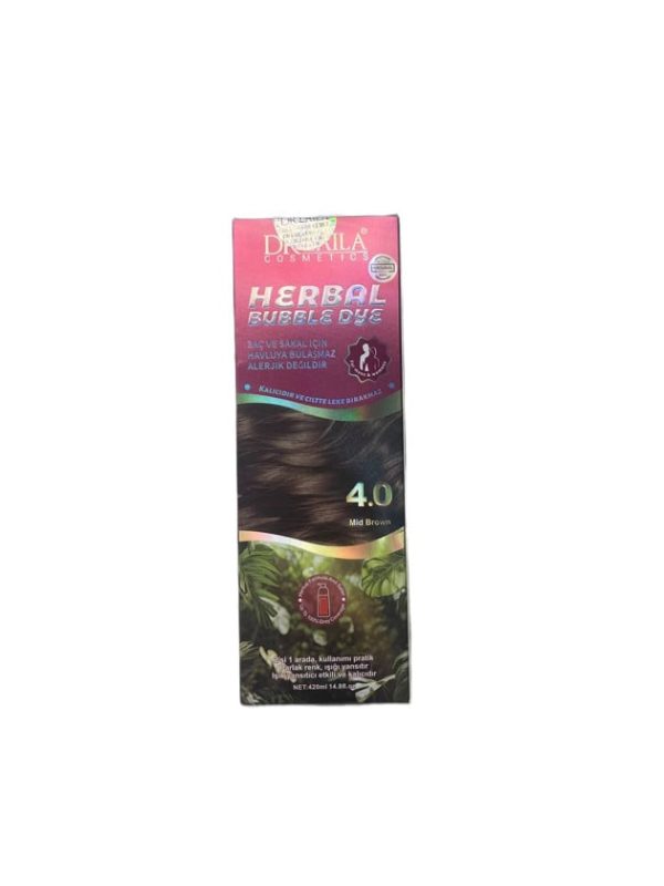 Saç boyası-muss Dr.Laila Herbal Bubble Dye 4.0, 420 ml