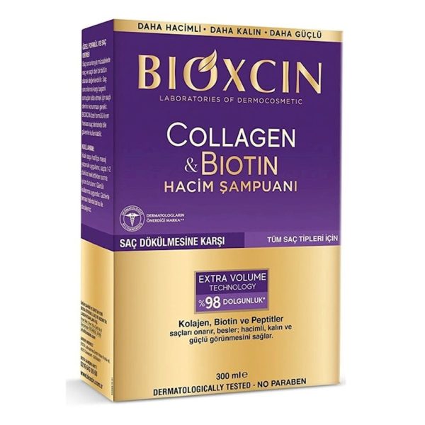 Şampun Bioxcin Collagen Biotin, 300 ml