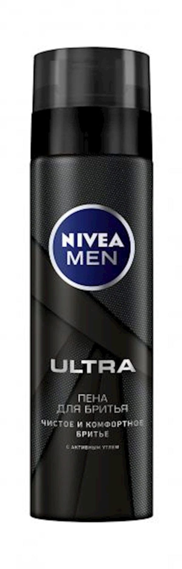 Təraş köpüyü Nivea Men Ultra aktiv kömür ilə , 200 ml