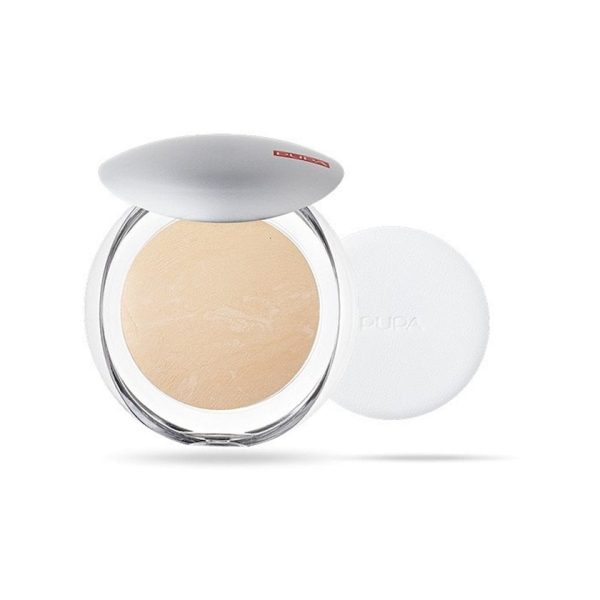 Üz üçün kompakt kirşan Pupa Luminys Silky Baked Face Powder 04 Champagne 9 q
