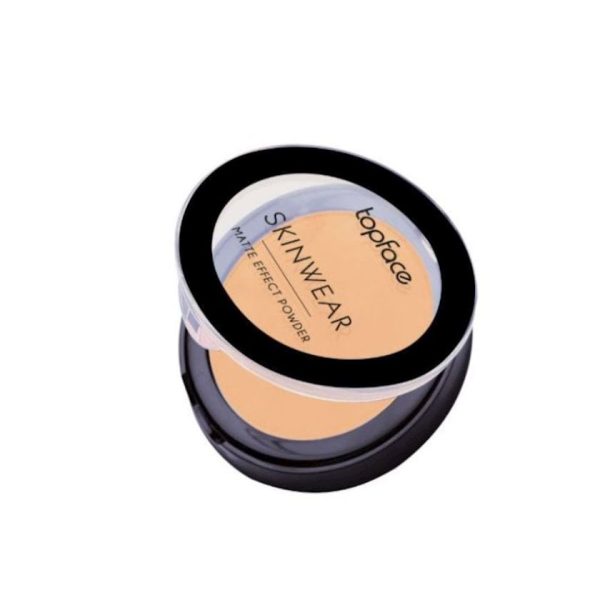 Üz üçün kompakt kirşan Topface Skinwear Matte Effect Powder 04 Nude Rose 10 q