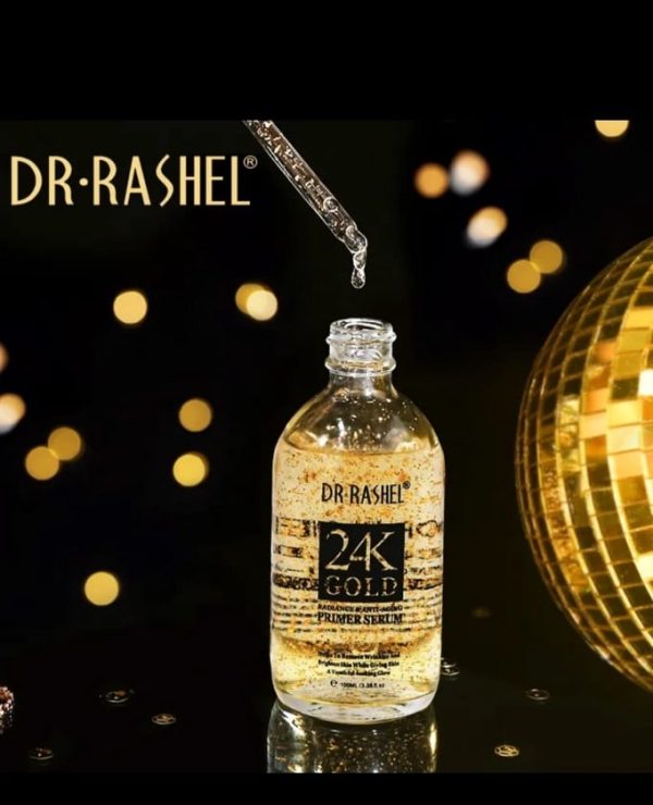 Üz üçün serum-praymer Dr.Rashel yaşlanmaya qarşı 24K Gold, 100 ml