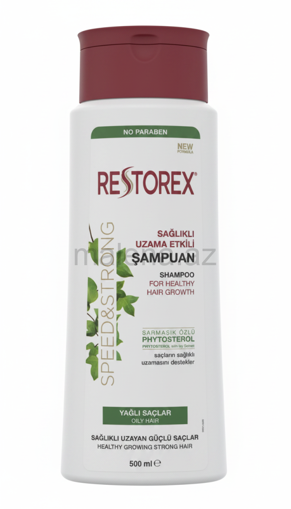 Saç Şampunu RESTOREX Sağlıklı Uzama Etkili Şampuan, 500 ml
