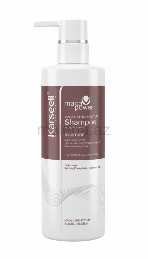 Saç Şampunu Karseell Maca Power Maca Essence Moisture Shampoo, 500ml
