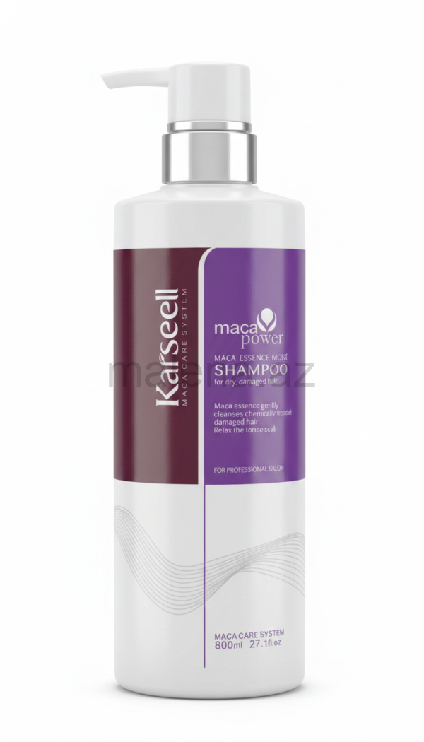 Karseell Maca Power Maca Essence Moisture Şampun, 800 ml