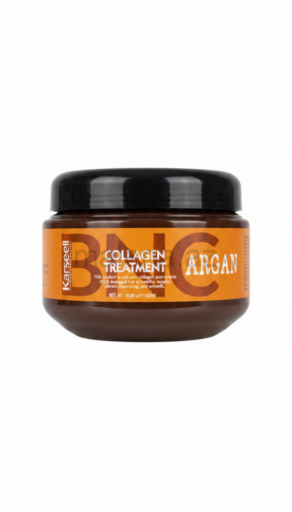 Saç maskası Karseell Professional BNC Collagen Treatment Argan, 550 ml
