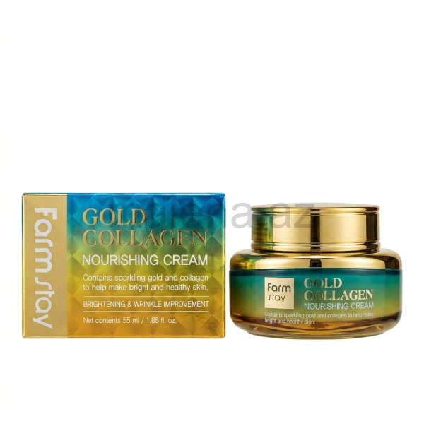 Üz kremi Farm stay GOLD COLLAGEN NOURISHING CREAM, 55 ml / 1.86 fl. oz.