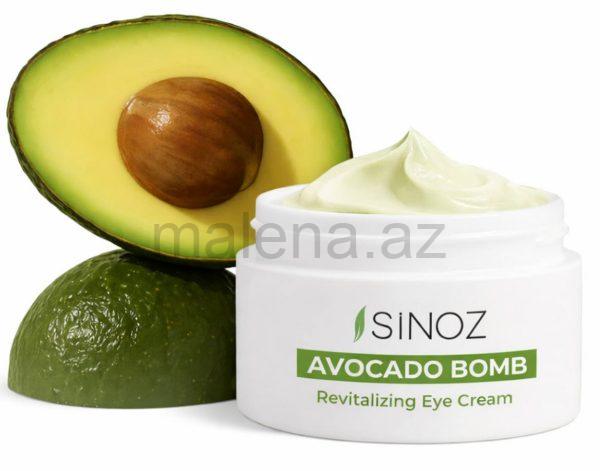 Göz Kremi Sinoz Avocado Bomb Revitalizing Eye Cream, Canlandırıcı