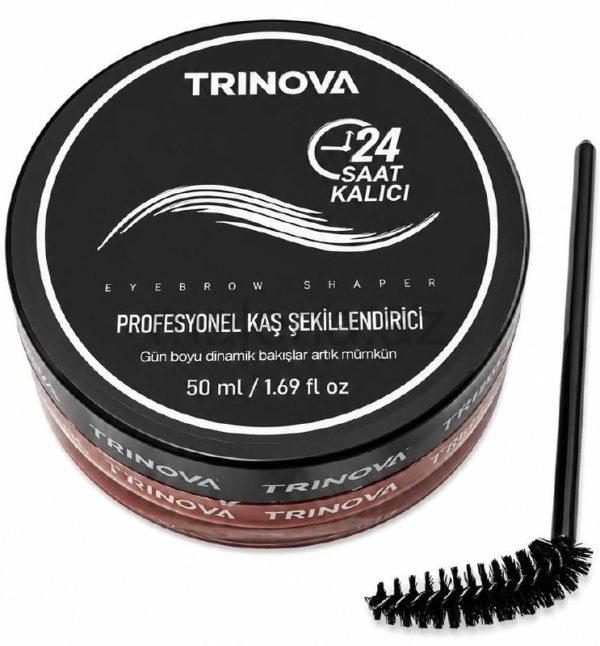 TRINOVA Eyebrow Shaper, 24 saat qalıcı, 50 ml