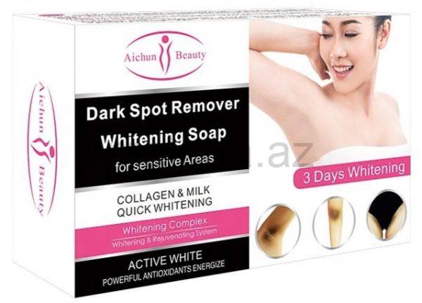 Aichun Beauty Dark Spot Remover Whitening Soap Collagen & Milk Quick Whitening, 3 Günə Ağardıcı Sabun