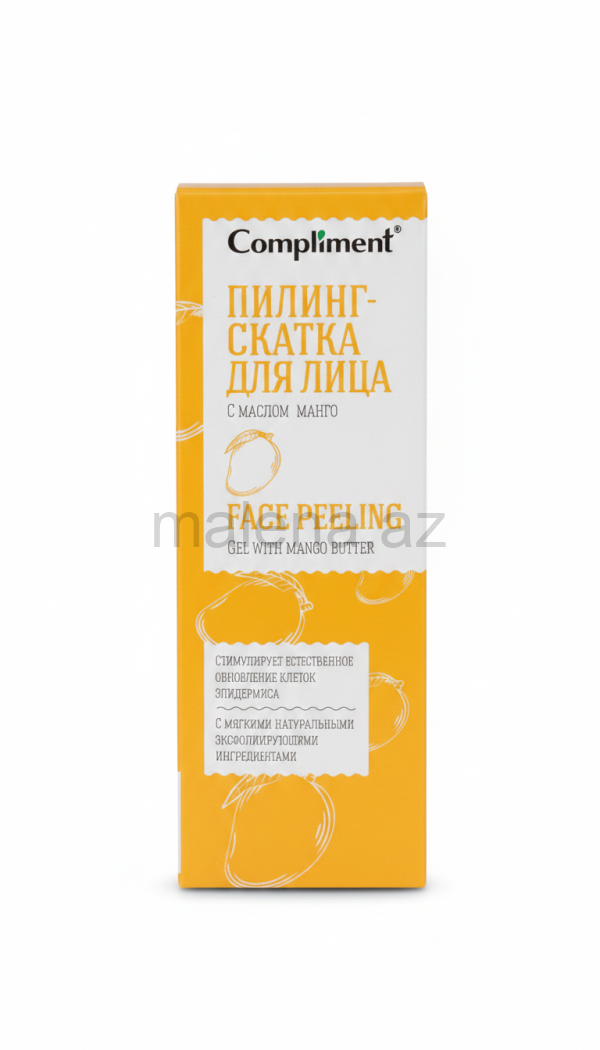 Üz üçün pilinq Compliment Face Peeling Gel with Mango Butter
