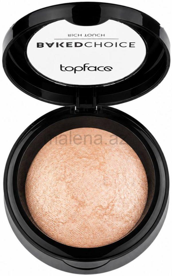 Xaylayter Topface BAKEDCHOICE RICH TOUCH, Mineral və Vitamin E ilə zənginləşdirilmiş