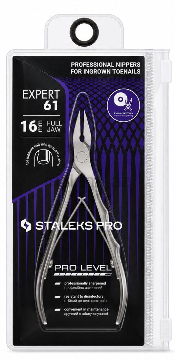 Dırnaq Kəlbətini STALEKS PRO EXPERT 61, Batıq dırnaqlar üçün, 16 mm